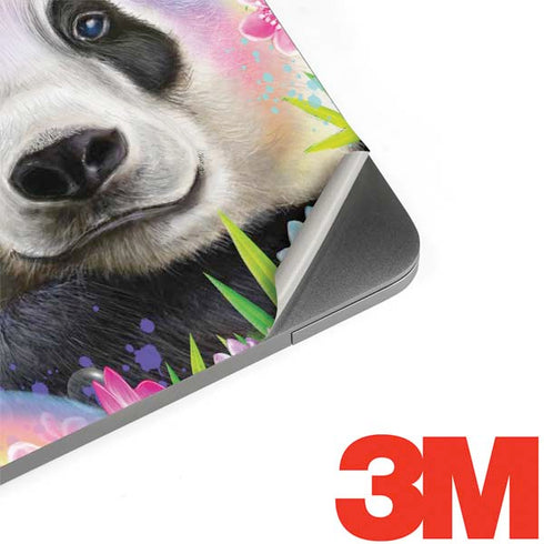 Rainbow Pandas with Butterflies by Sheena Pike MacBook Skins