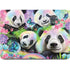 Rainbow Pandas with Butterflies by Sheena Pike Apple MacBook Pro 16-inch Skin