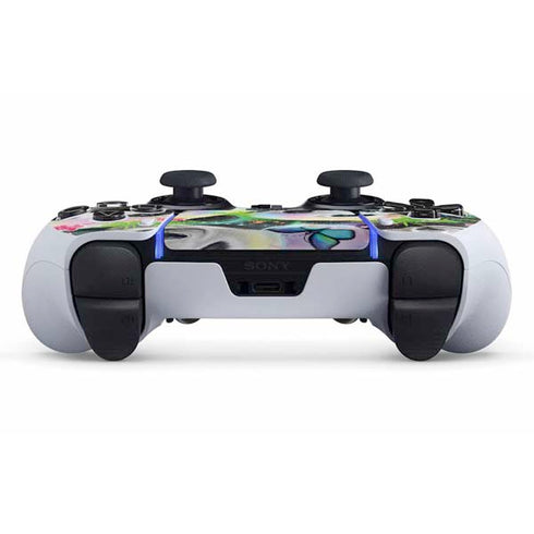 Rainbow Pandas with Butterflies by Sheena Pike PS5 DualSense Edge Pro Controller Skin
