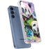 Rainbow Pandas with Butterflies by Sheena Pike Galaxy A55 5G Clear Case