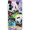 Rainbow Pandas with Butterflies by Sheena Pike Galaxy A55 5G Skin