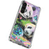 Rainbow Pandas with Butterflies by Sheena Pike Galaxy S24 FE Clear Case