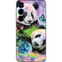Rainbow Pandas with Butterflies by Sheena Pike Galaxy S25 Plus Skin