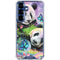 Rainbow Pandas with Butterflies by Sheena Pike Galaxy S25 Clear Case