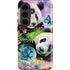 Rainbow Pandas with Butterflies by Sheena Pike Galaxy S26 Plus Impact Case
