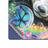 Rainbow Pandas with Butterflies by Sheena Pike Galaxy Z Fold6 Skin