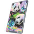 Rainbow Pandas with Butterflies by Sheena Pike iPad 11th Gen (2025) Clear Case