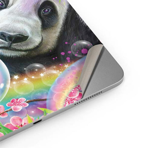 Rainbow Pandas with Butterflies by Sheena Pike Apple iPad Air Skin