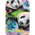 Rainbow Pandas with Butterflies by Sheena Pike Apple iPad Mini Skin