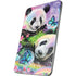 Rainbow Pandas with Butterflies by Sheena Pike Apple iPad Mini Skin