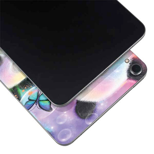 Rainbow Pandas with Butterflies by Sheena Pike Apple iPad Mini Skin