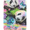 Rainbow Pandas with Butterflies by Sheena Pike iPad Pro 13in M4 (2024) Skin