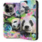 Rainbow Pandas with Butterflies by Sheena Pike iPhone 14 Pro Max Folio Case