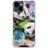 Rainbow Pandas with Butterflies by Sheena Pike iPhone 15 Clear Case
