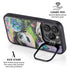 Rainbow Pandas with Butterflies by Sheena Pike iPhone 15 Pro Kickstand Case