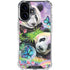 Rainbow Pandas with Butterflies by Sheena Pike iPhone 16 Plus Clear Case