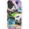 Rainbow Pandas with Butterflies by Sheena Pike iPhone 16 Plus Impact Case