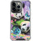 Rainbow Pandas with Butterflies by Sheena Pike iPhone 16 Pro Clear Case