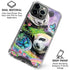 Rainbow Pandas with Butterflies by Sheena Pike iPhone 16 Pro Max Clear Case
