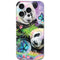 Rainbow Pandas with Butterflies by Sheena Pike iPhone 16 Pro Skin