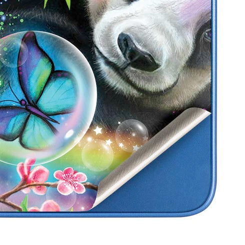 Rainbow Pandas with Butterflies by Sheena Pike Moto G Play 4G (2024) Skin