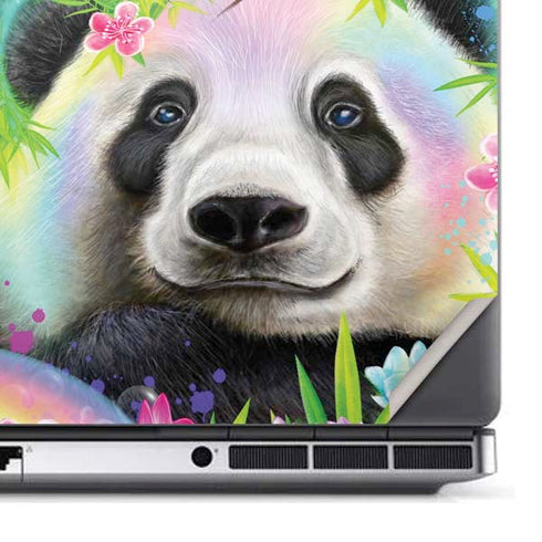 Rainbow Pandas with Butterflies by Sheena Pike Dell Precision Skin