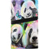 Rainbow Pandas with Butterflies by Sheena Pike PS5 Pro Console Skin