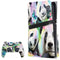 Rainbow Pandas with Butterflies by Sheena Pike PS5 Pro Disk Bundle Skin