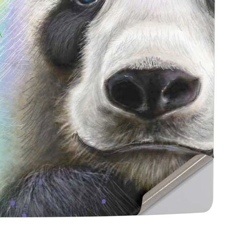 Rainbow Pandas with Butterflies by Sheena Pike PS5 Pro Disk Console Skin