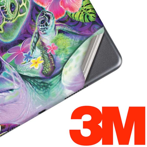 Rainbow Sea Turtles by Sheena Pike iPad Skins
