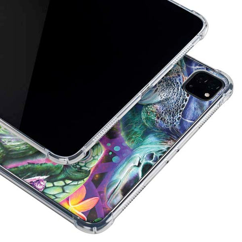 Rainbow Sea Turtles by Sheena Pike iPad Cases