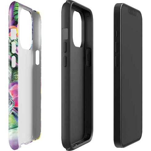 Rainbow Sea Turtles by Sheena Pike iPhone 15 Pro Impact Case