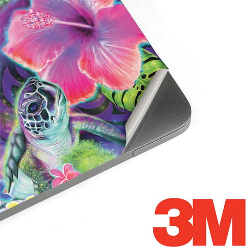 Rainbow Sea Turtles by Sheena Pike MacBook Skins