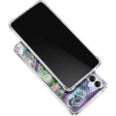 Rainbow Sea Turtles by Sheena Pike Gabb Phone 4 Clear Case