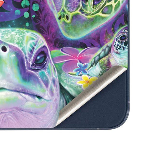 Rainbow Sea Turtles by Sheena Pike Galaxy A36 5G Skin