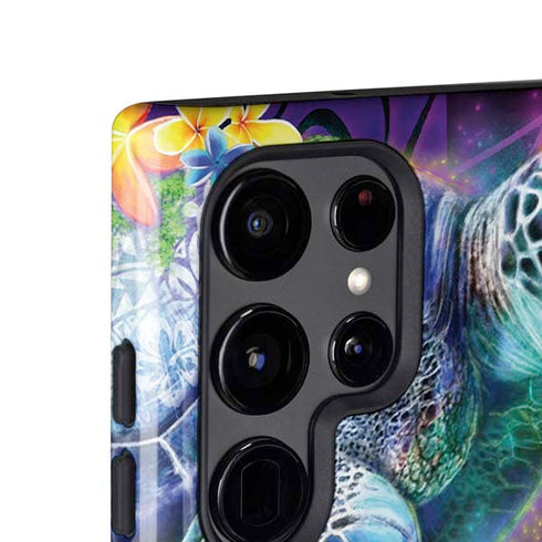 Rainbow Sea Turtles by Sheena Pike Galaxy S25 Ultra Impact Case