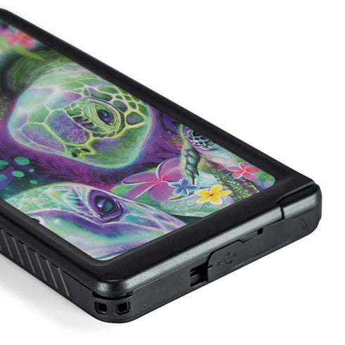 Rainbow Sea Turtles by Sheena Pike Galaxy S24 Ultra Waterproof Case