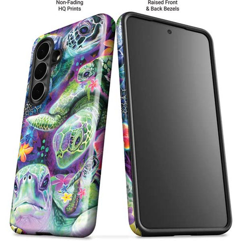 Rainbow Sea Turtles by Sheena Pike Galaxy S26 Impact Case