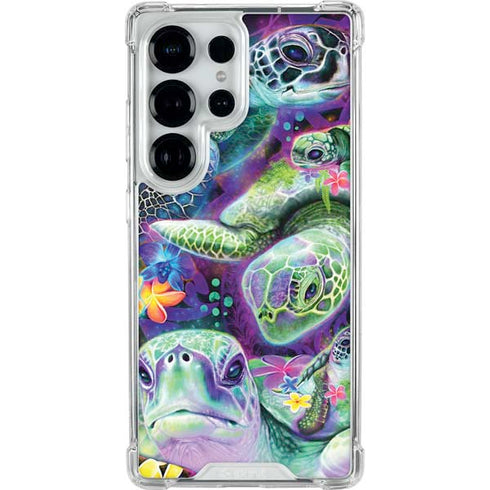Rainbow Sea Turtles by Sheena Pike Galaxy S26 Ultra Clear Case