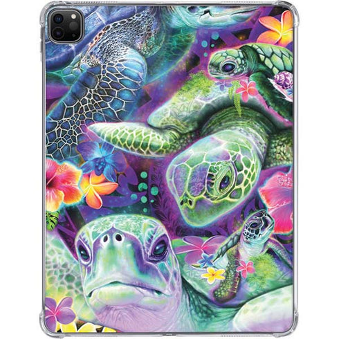 Rainbow Sea Turtles by Sheena Pike iPad Pro 11in (2024) Clear Case