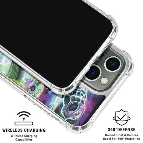 Rainbow Sea Turtles by Sheena Pike iPhone 16 Pro Max Clear Case