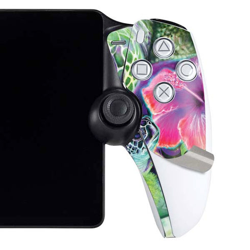 Rainbow Sea Turtles by Sheena Pike PlayStation Portal Remote Player Skin