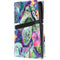 Rainbow Sea Turtles by Sheena Pike PS5 Pro Disk Console Skin