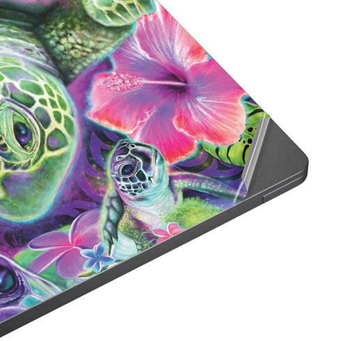 Rainbow Sea Turtles by Sheena Pike Surface Laptop 7 15in Skin