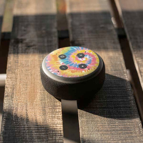 Rainbow Tie Dye Amazon Echo Dot Skin
