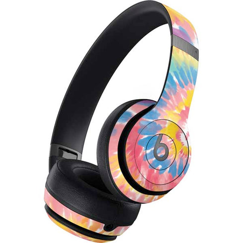Rainbow Tie Dye Beats Solo 4 Wireless Headphones Skin