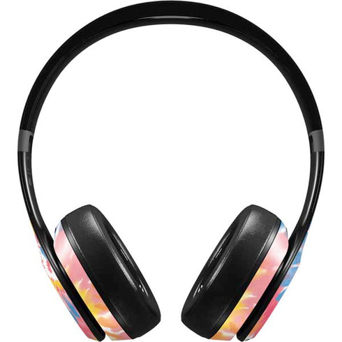 Rainbow Tie Dye Beats Solo 4 Wireless Headphones Skin