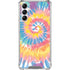 Rainbow Tie Dye Gabb Phone 4 Clear Case