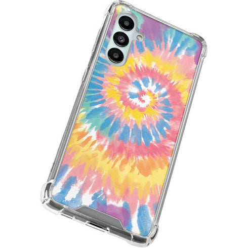Rainbow Tie Dye Galaxy A16 5G Clear Case
