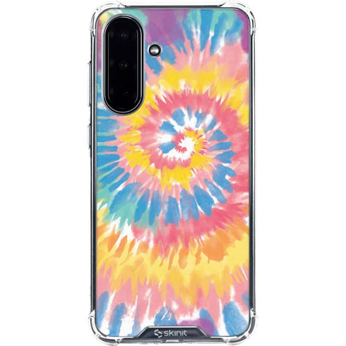 Rainbow Tie Dye Galaxy A36 5G Clear Case